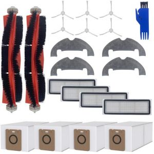 Phonillico Pack accessoires pour Dream D10 Plus/L10 Plus/Z10 Pro - Sac/Filtre/Serpillère/Brosse latérale/Rouleau extracteur