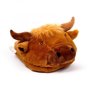Puckator Chauffe-pieds en peluche Highland Coo