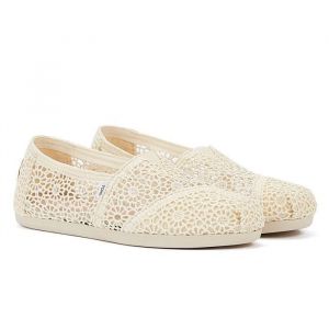 Toms Espadrilles crochet marocain femme Alpargata