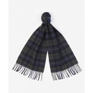 Barbour Tartan Lambswool Scarf - Echarpe Olive Night Taille unique