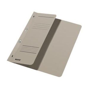Leitz 3740-00-85 - Chemise &agrave; oeillet, carton manille, format A4, gris,