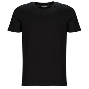 Jack & Jones T-shirt JJEORGANIC BASIC TEE SS V-NECK Noir - Taille XXL,S,M,L,XL,XS