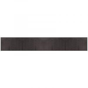 VidaXL Tapis Rectangulaire Marron Foncé 60x400 Cm Bambou