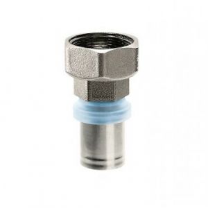 rbm Raccord &agrave; sertir pour tube multicouche &Oslash; 32 &agrave; &eacute;crou libre femelle 26x34 - R.B.M. ITALIE