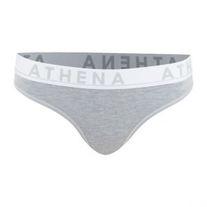 Athena Slip femme Easy Color gris en coton