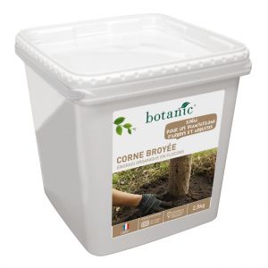 Image de Botanic Corne Broyée, Engrais Naturel 2,5 Kg