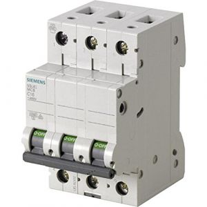 Image de Siemens Disjoncteur 3pôle, C 20 A