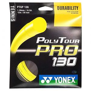 Yonex Poly Tour Pro Cordage En Garniture 12m - Jaune