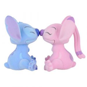 Enesco Disney Light up Stitch & Angel Scene (16cm)