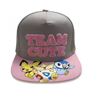 Nintendo Casquette Grise mon Team Cute