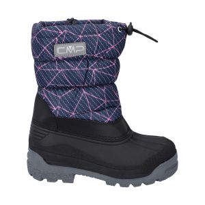 CMP Campagnolo Sneewy Bottes de neige Enfant, bleu/noir EU 24 Bottes d'hiver