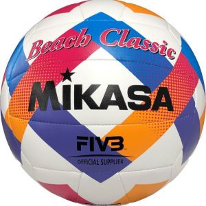 MIKASA Volleyball Beach Classic BV543C-VXA-O Balle, Adultes Unisexe, Multicolore