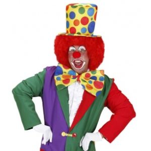 Chapeau haut de forme clown adulte