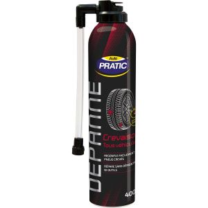 Image de Auto Pratic Dépanne Crevaison Auto Tous Véhicules 400ml - Le Flacon De 400ml