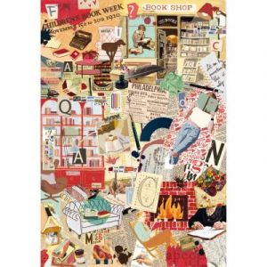Clementoni Puzzle Compact 1000 pièces : Livres et écriture