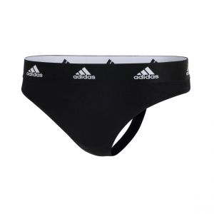 Eminence String femme Coton Logo Adidas noir