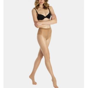 Le Bourget Collants satinés ventre plat 15D Beige - Couleur Beige - Taille XS