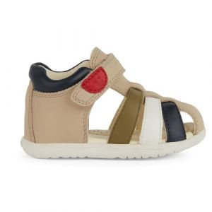 Geox B&eacute;b&eacute; gar&ccedil;on B Sandal Macchia Boy, Beige Multicolore, 20 EU