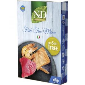 Farmina N&D Natural Fish Trio Menu 6 x 70 g