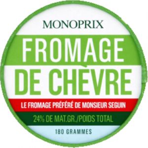 Monoprix Fromage de ch&egrave;vre - La boite de 180g