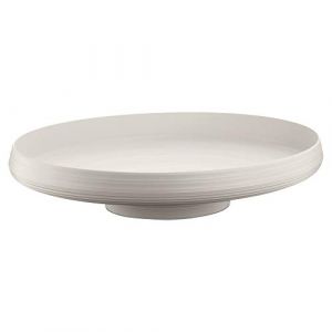 Guzzini Centre de table Tierra blanc lait Ø42 cm