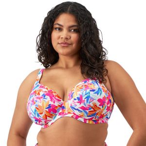 Haut de maillot plongeant blanc