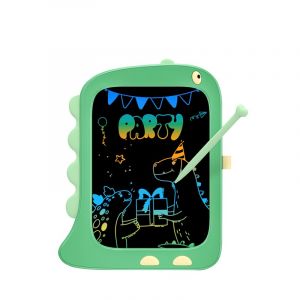 Dam Tablette d'écriture et de dessin lcd 8,5 pouces en forme de dinosaure.