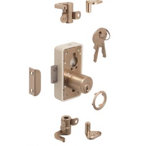 Junie Serrure 7061 blanche variure 101 droite 7061-20-101D