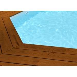 Image de Liner 75/100 pour Piscine Waterclip CLEOFAS 460 x 129 bleu clair