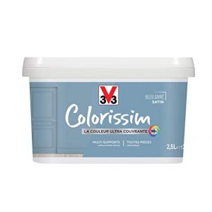 V33 Peinture Colorissim satin bleu givré