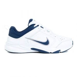 Nike Defy All Day, Chaussures de Sport Homme, White Midnight Navy MTLC Silver, 46 EU