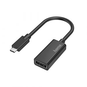 Hama USB 2.0 Adaptateur [1x DisplayPort femelle - 1x USB-C mâle]