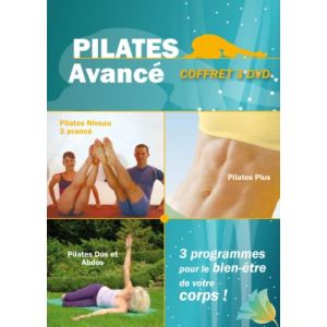 Coffret 3 DVD pilates avance