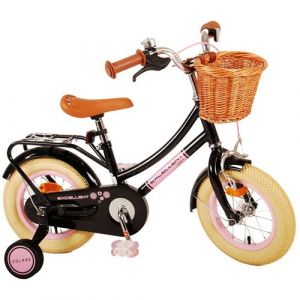 Vélo enfants Excellent 12 pouces noir rose
