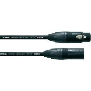 Cordial CPM 1 FM - Câble de microphone XLR-F/XLR-M 1m