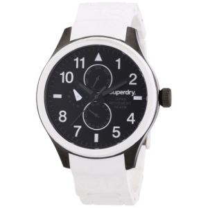 Superdry SYG110 - Montre pour homme avec bracelet en silicone