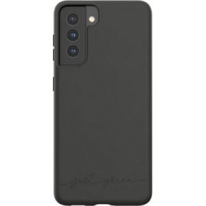 Just green Coque Samsung S21 Bio noir