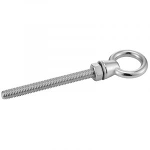 Acton Piton &agrave; &oelig;il filet&eacute; - Avec Ecrou + Rondelle - Inox A4 8x60 mm - Bo&icirc;te de 5