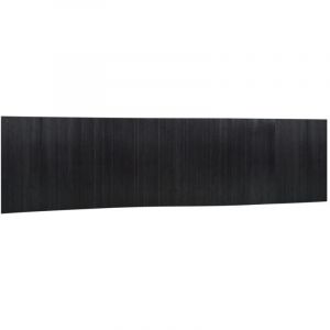 VidaXL Cloison de séparation noir 165x800 cm bambou, écran de séparation de pièces, séparation de bureaux, écran de séparation, séparation de pièces