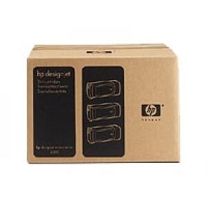 HP C5095A - 3 cartouches d'encre n°90 noire (775ml)