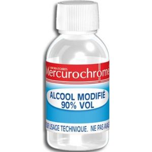 Mercurochrome Désinfectants Alcool à 90° modifié 100 ml