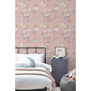 Next Papier peint Party unicorn Pink
