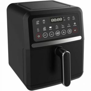 Little balance 8725 Crousty Light, Friteuse sans huile, Air Fryer, 11 programmes pré-définis, 5 litres pour 4 personnes, 1500 W