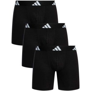 Adidas Boxer Brief (3pk) -Active Flex Cotton sous-vêtement, Noir (000), XXL (Lot de 3) Hommes