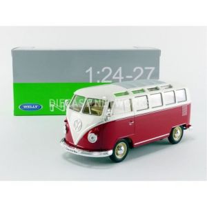 Welly 1/24 - Volkswagen Combi T1 Bus Samba - 1963 22095sambar