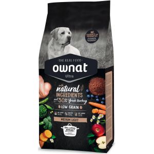 Image de Ownat Croquettes Chien Ultra Medium Light Dog 3kg