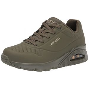 Skechers Uno Stand on Air, Basket Femme, Vert Olive, 39 EU