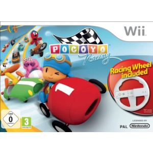 Pocoyo Racing + Racing Wheel Wii [Wii]