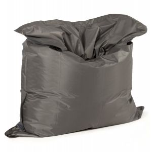 Image de Alter Ego Pouf géant 'LAZY' gris/gris 180x140cm