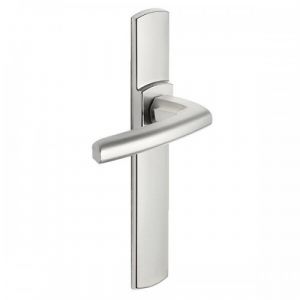 Vachette Béquille double sur plaque ligne Scult entraxe 195 mm Platine clé i